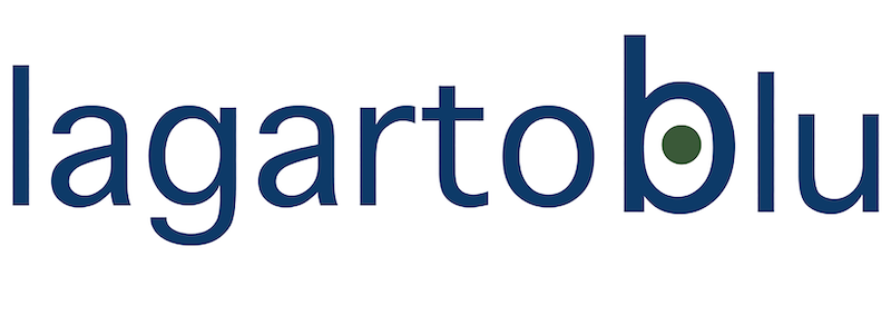 logo lagarto blu